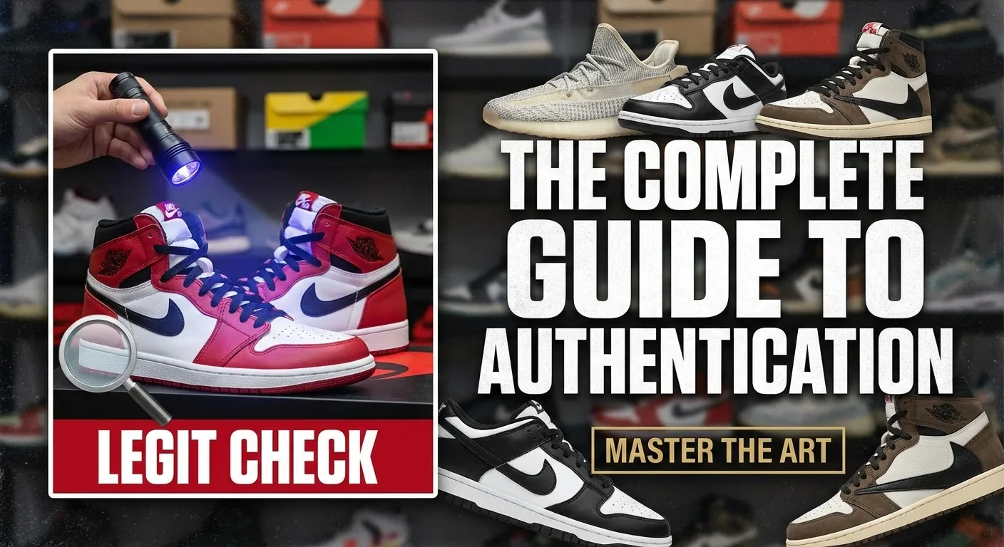 Complete Guide to Sneaker Authentication (2026): The Pro Legit Check System