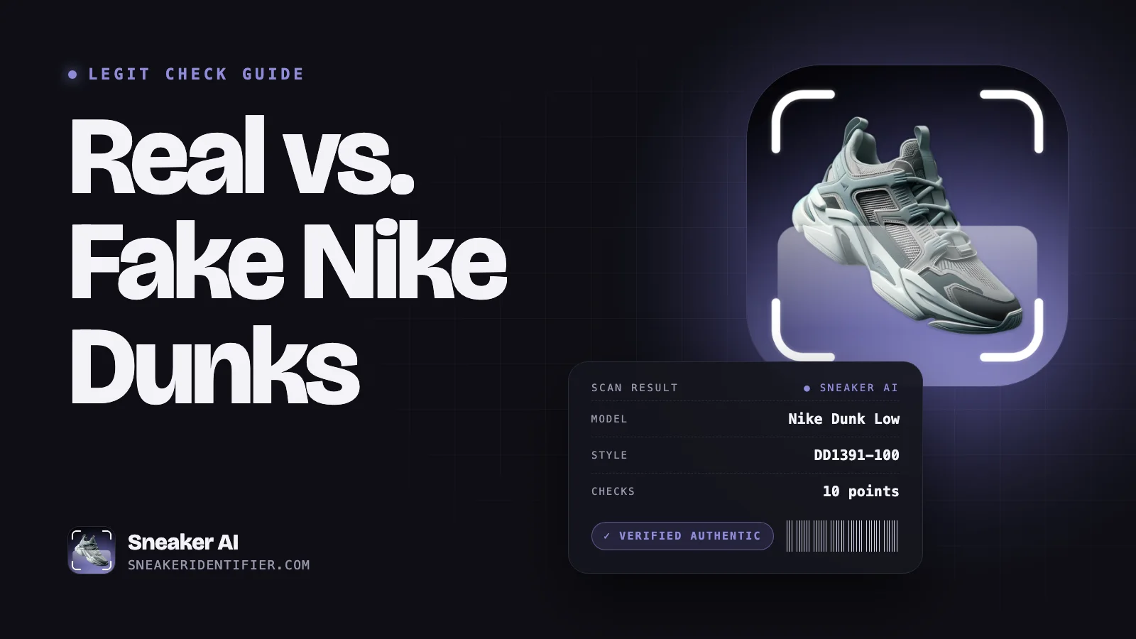 How to Spot Fake Nike Dunks: 10 Real vs. Fake Checks