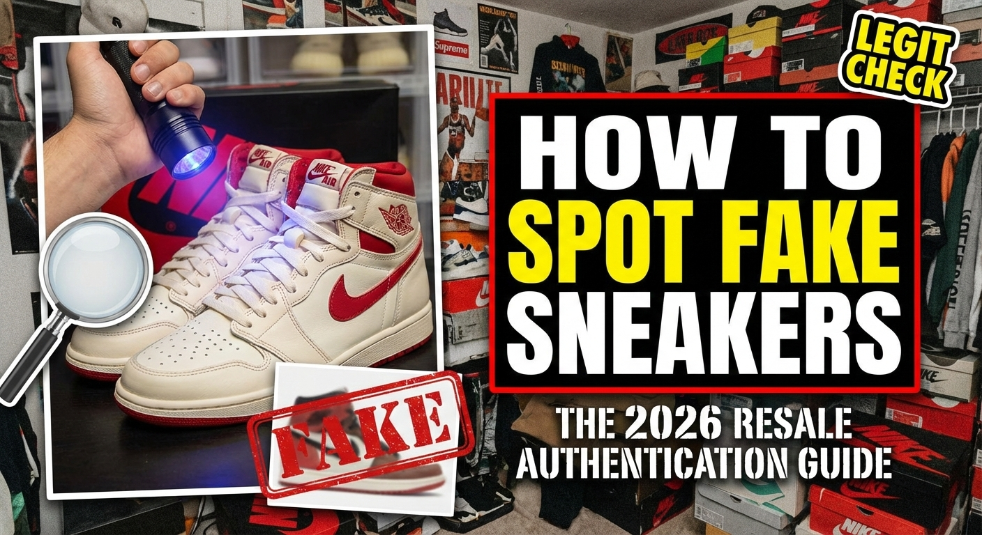 How to Spot Fake Sneakers: The 2026 Resale Authentication Guide