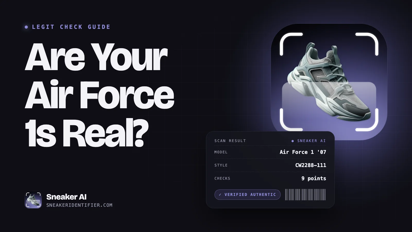 How to Tell If Air Force 1s Are Fake: 9 Real vs. Fake Checks